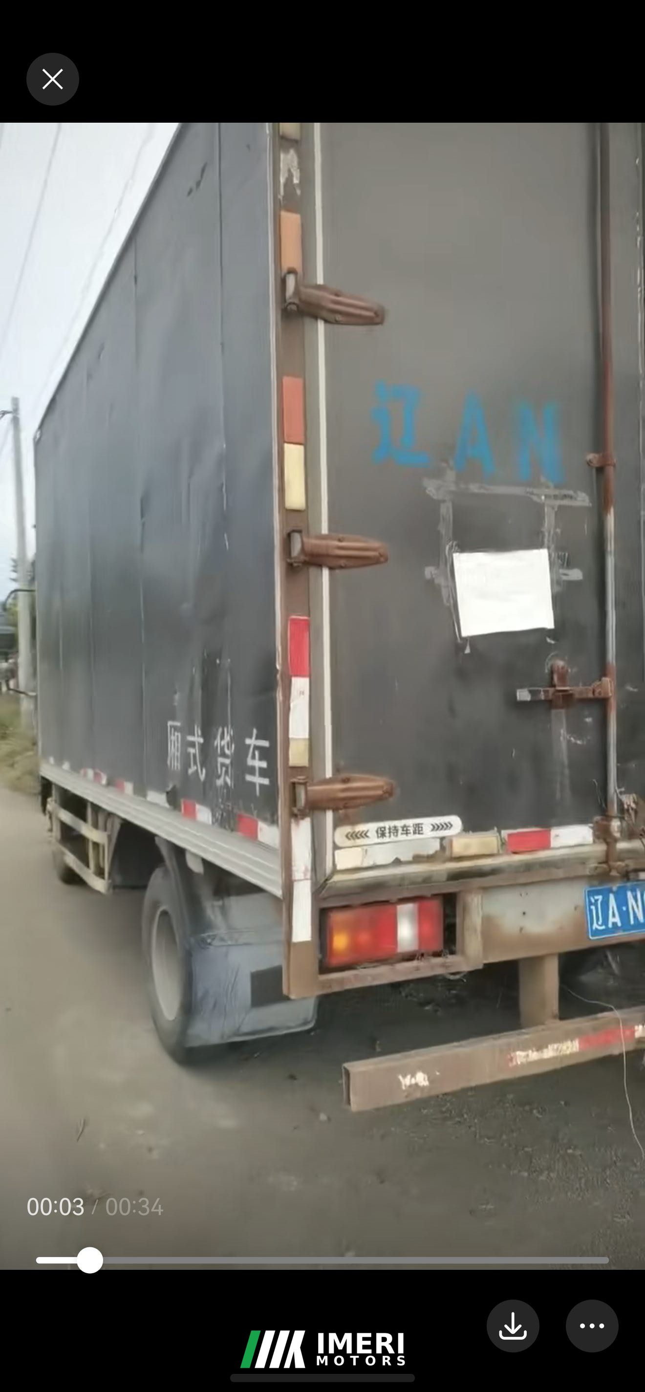 2025 Foton Ollin CTV 140 hp 4X2 3.8 m