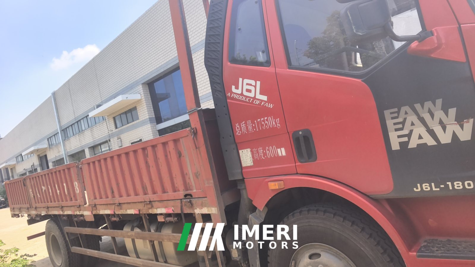 2019 FAW Jiefang J6L 180 hp 4X2 6.2 m