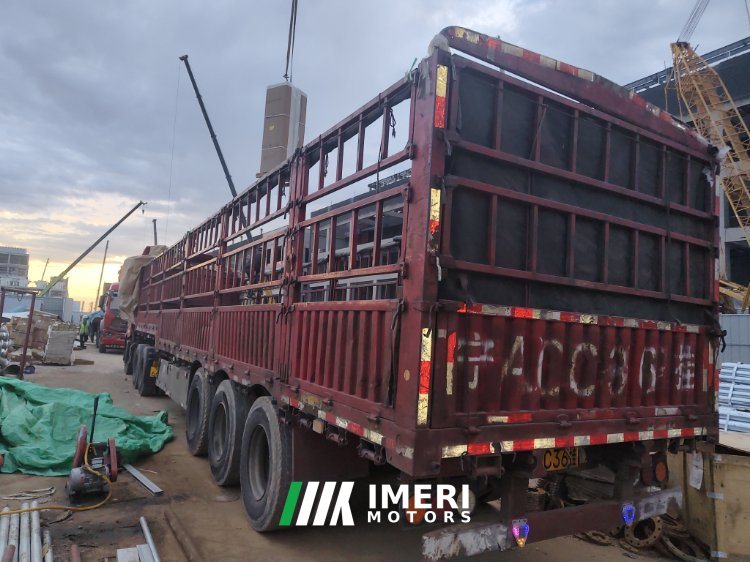 13 m x2.55 m 3 stake body semi-trailer - грузовик из Китая