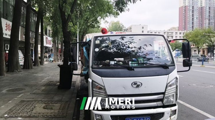 SAIC Yuejin X 116 hp 4X2 3.18 m - грузовик из Китая