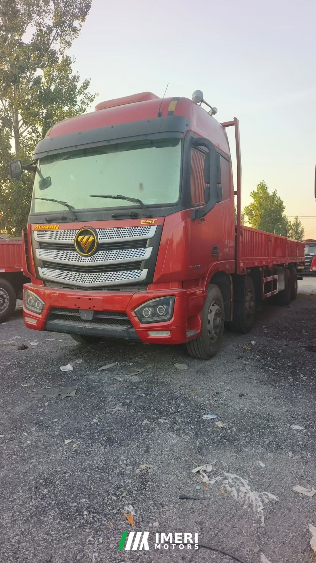 Foton Auman EST 460 hp 8X4 9.45 m - грузовик из Китая