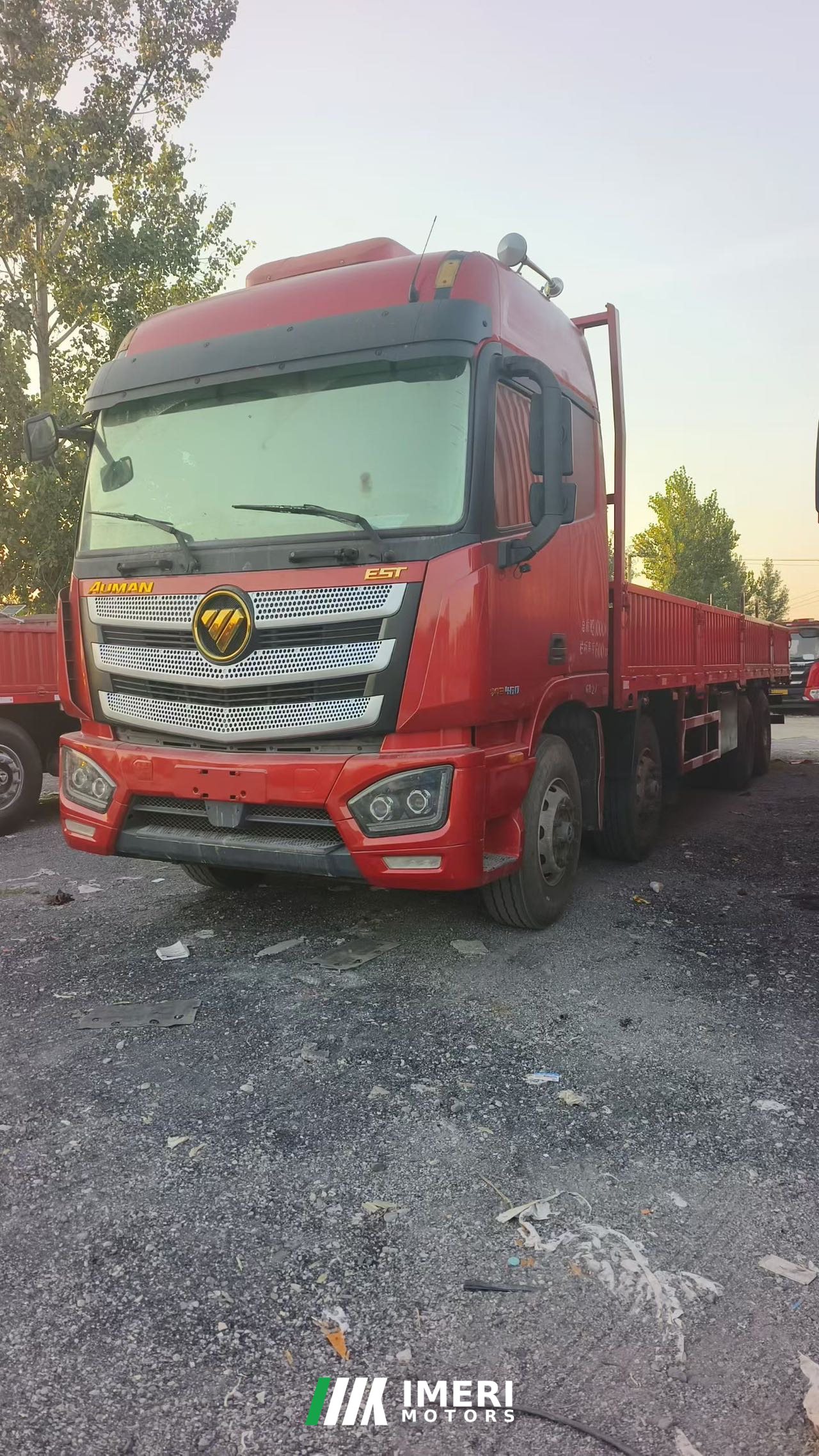2019 Foton Auman EST 460 hp 8X4 9.45 m