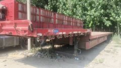 17.5 m x3 m 3 flatbed semi-trailer - фото 1