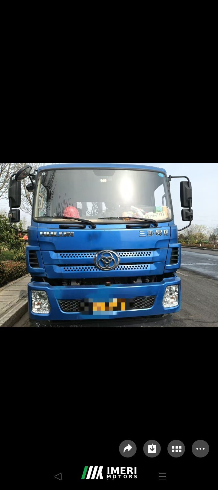 Sanhuan 330 hp 8X4 9.6 m - грузовик из Китая