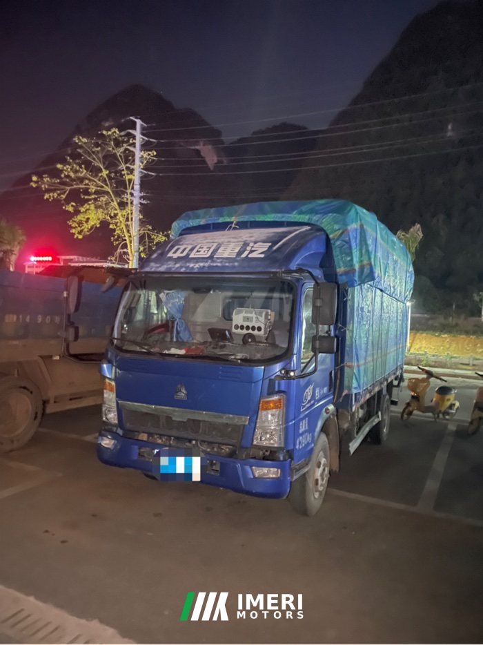 2018 SINOTRUK HOWO Light Duty Truck Hanjiang 170 hp 4X2 4.15 m