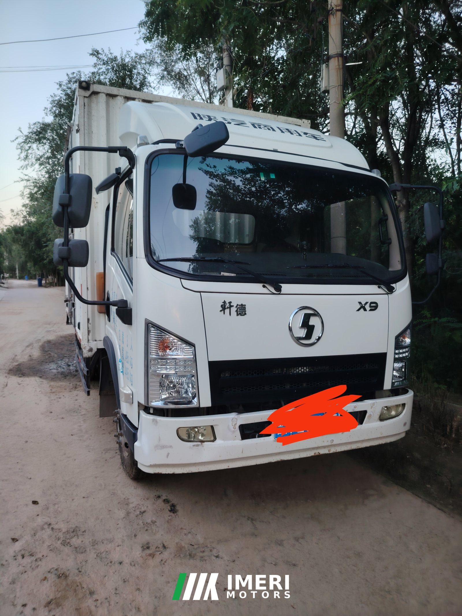 2023 Shacman X9 150 hp 4X2 4.2 m