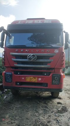 SAIC Hongyan Genlyon 440 hp 6X4 6.8 m - фото 1