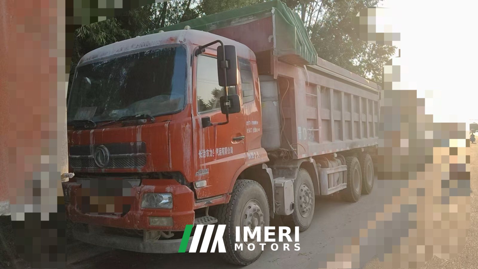 2020 Dongfeng Tianjin 310 hp 8X4 6.8 m