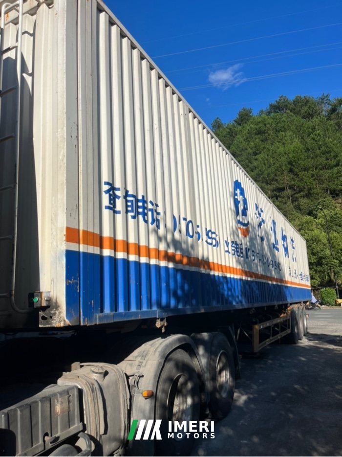 13.95 m x2.5 m 3 box body semi-trailer - грузовик из Китая