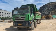SAIC Hongyan Genlyon 450 hp 8X4 9.5 m - фото 1