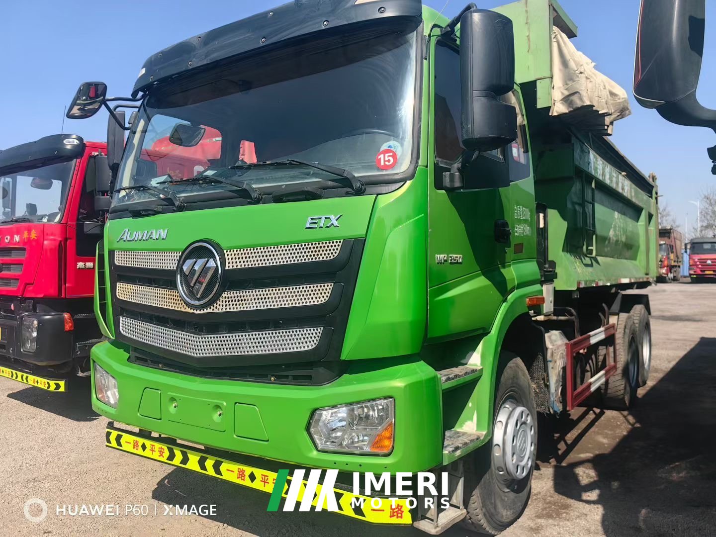 2019 Foton Auman ETX 350 hp 6X4 5.6 m