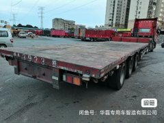 13.75 m x3 m 3 flatbed semi-trailer - фото 2