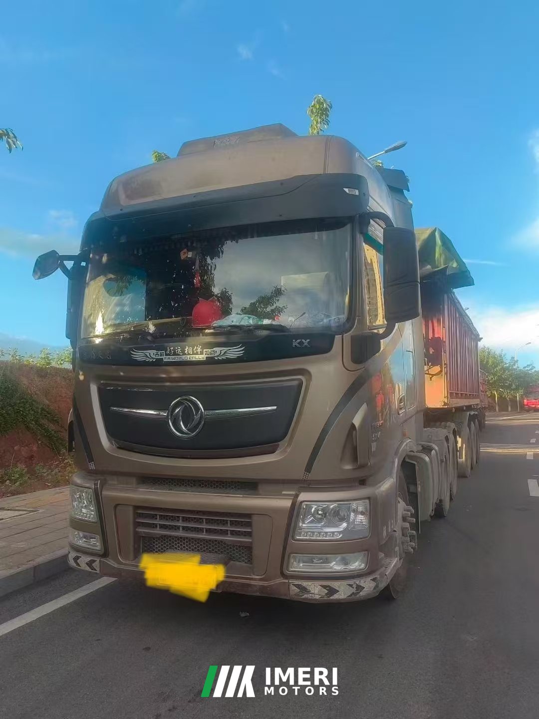 Dongfeng Celestial Flagship KX 520 hp 6X4 - грузовик из Китая