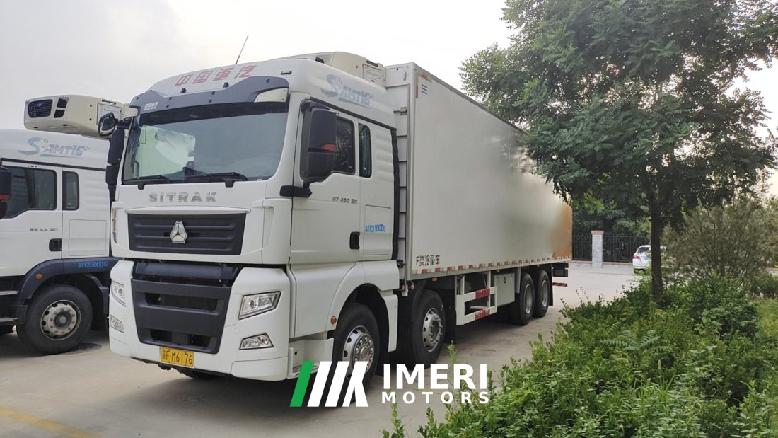 Sinotruk Sitrak G7 202 hp 8X4 9.6 m - грузовик из Китая