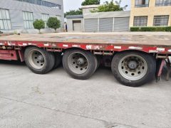 13.75 m x3 m 3 flatbed semi-trailer - фото 2