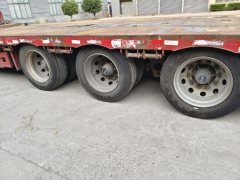 13.75 m x3 m 3 flatbed semi-trailer - фото 3