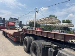 13.75 m x3 m 3 flatbed semi-trailer - фото 1