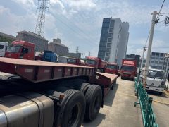 13.75 m x3 m 3 flatbed semi-trailer - фото 2