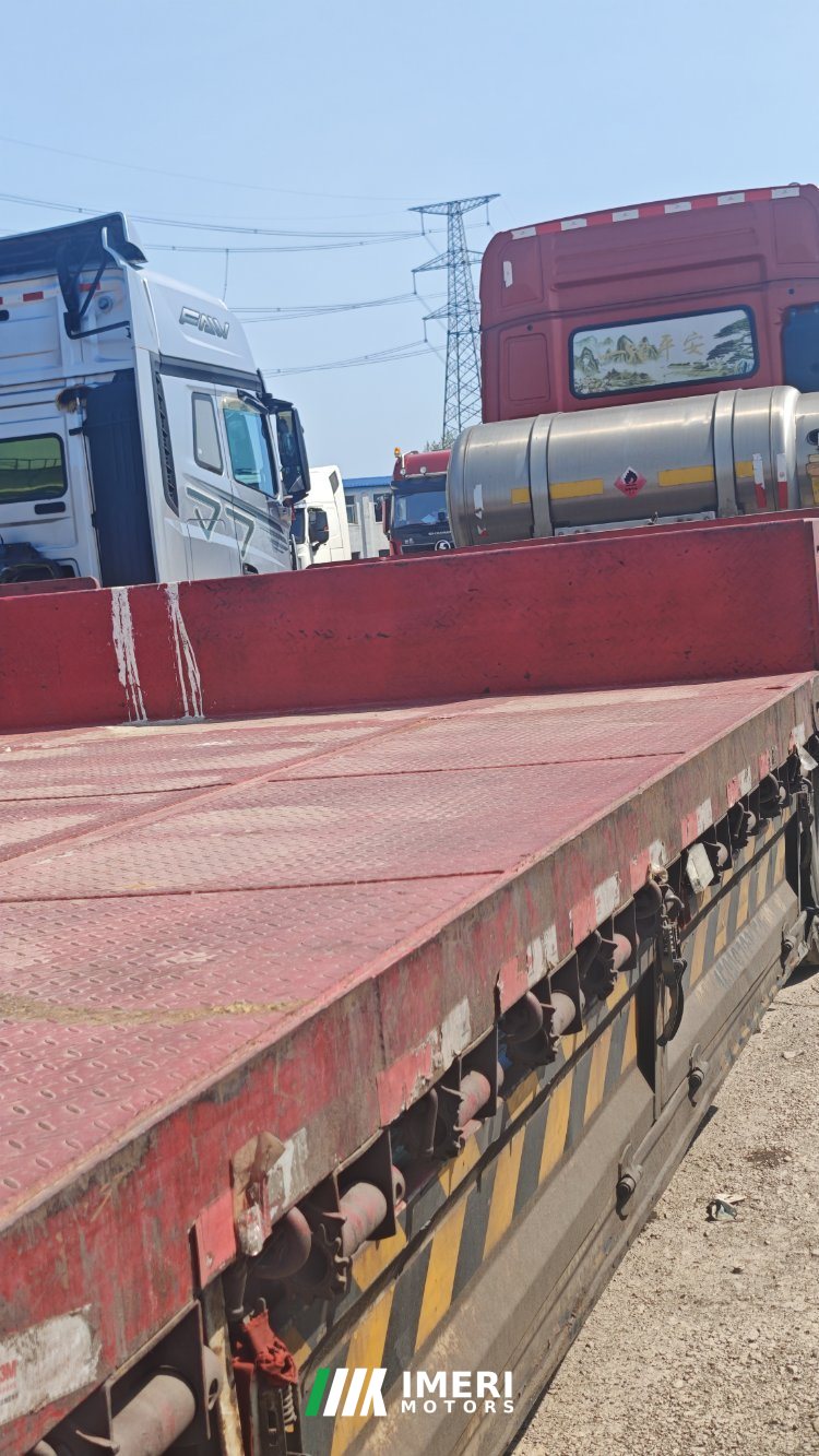 2019 13 m x3 m flatbed semi-trailer