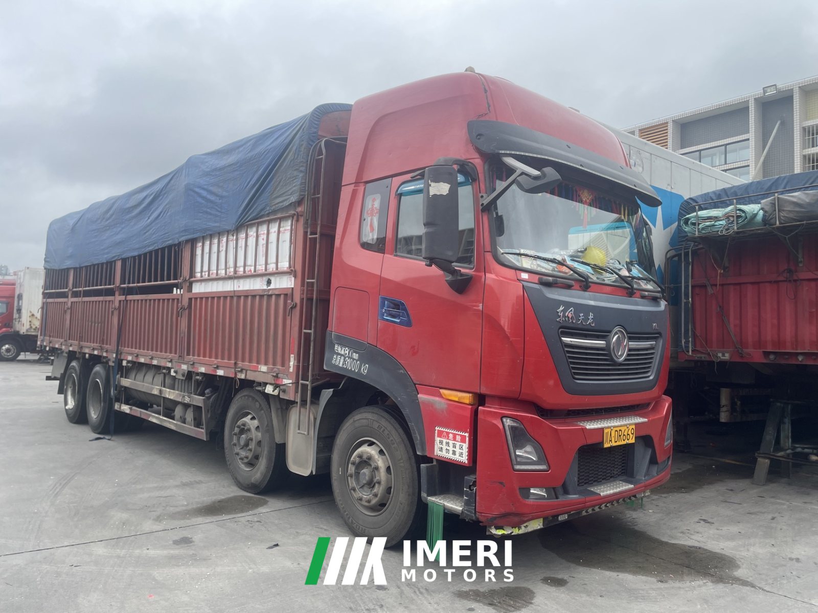 2021 Dongfeng Tianlong KL 465 hp 8X4 9.6 m