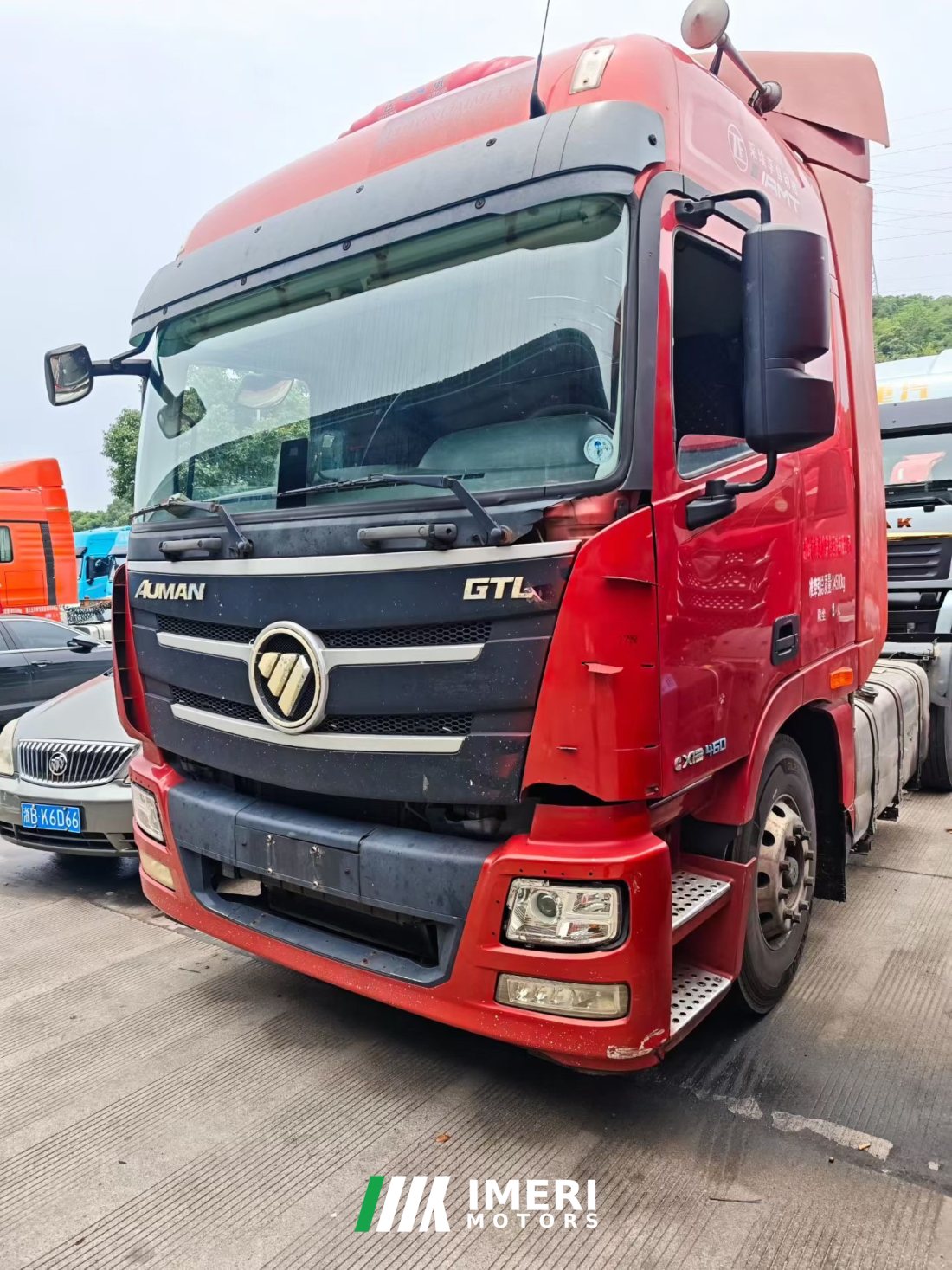 Foton Auman GTL 510 hp 6X4 - грузовик из Китая
