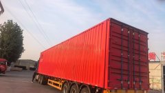 15.5 m x2.8 m 3 box body semi-trailer - фото 2