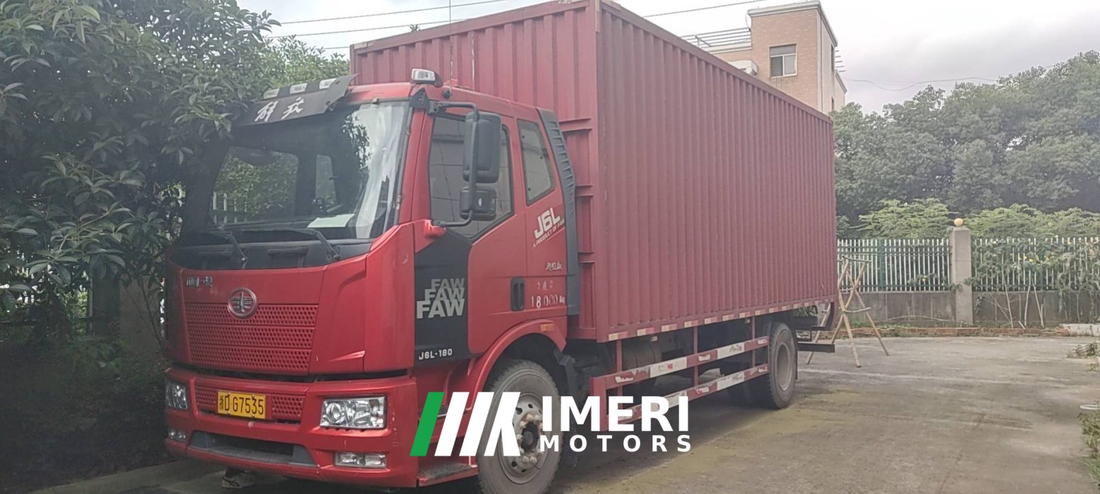 2019 FAW Jiefang J6L 180 hp 4X2 6.8 m