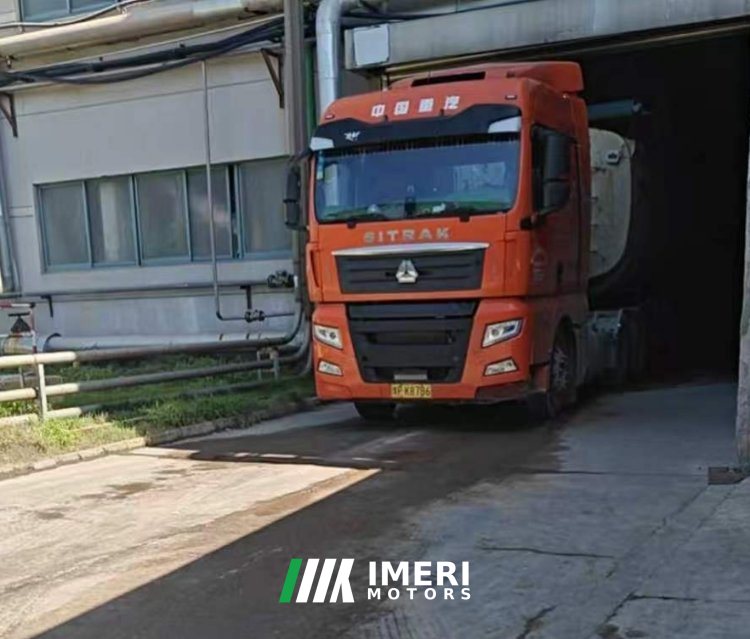 9.5 m x2.55 m 3 tank semi-trailer - грузовик из Китая