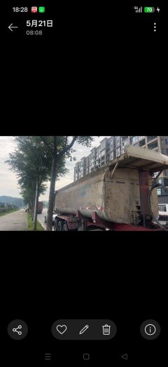 9.5 m x2.55 m 3 tank semi-trailer - фото 3
