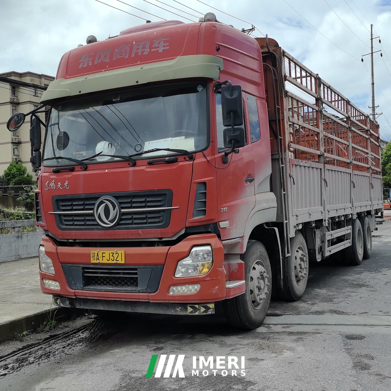2018 Dongfeng Tianlong 315 hp 8X4 9.4 m