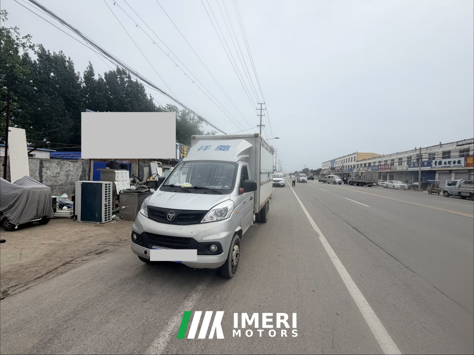 2021 Foton V2 122 hp 4X2 3.3 m