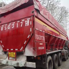 9.8 m x2.55 m 3 semi-trailer - фото 1