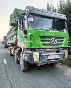 SAIC Hongyan Genlyon 350 hp 8X4 7.2 m - фото 1