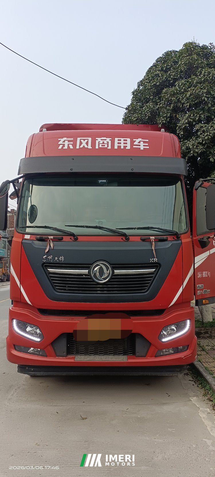 2023 Dongfeng Tianjin KR PLUS 300 hp 6X2 6.8 m