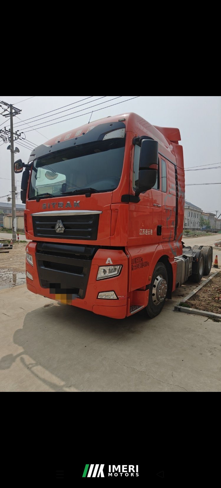 Sinotruk Sitrak G7 540 hp 6X4 - грузовик из Китая
