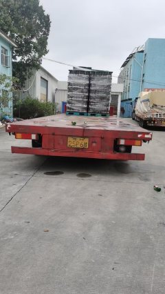 13.75 m x3 m 3 flatbed semi-trailer - фото 2