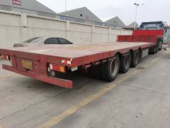 13.75 m x3 m 3 flatbed semi-trailer - фото 3
