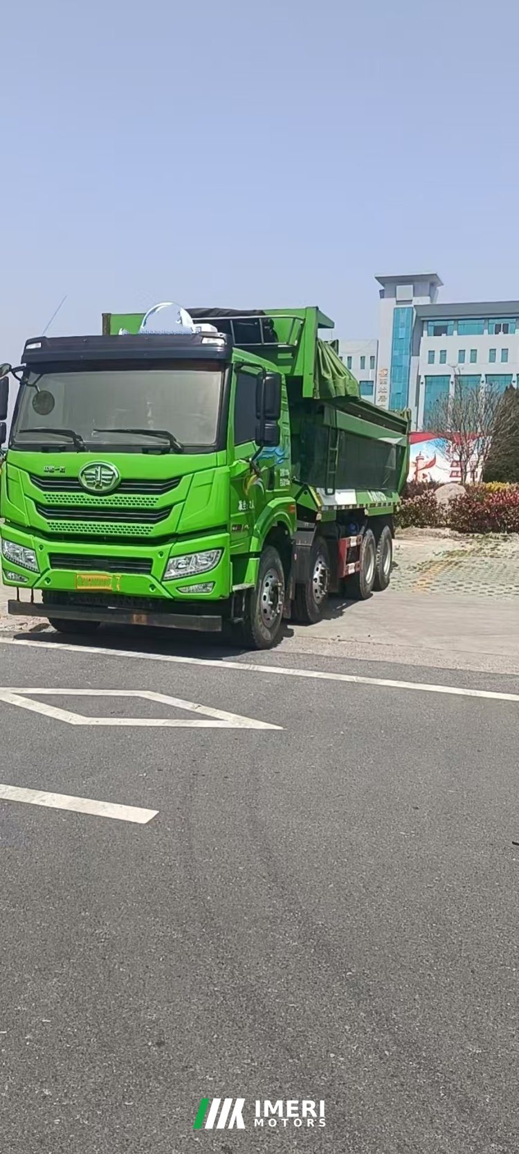 2021 FAW Jiefang Han V 340 hp 8X4 6 m