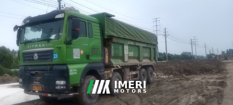 2021 Sinotruk Sitrak G7H 440 hp 8X4 6.5 m