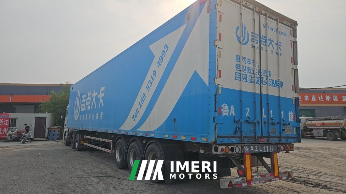 13.95 m x2.55 m 3 box body semi-trailer - грузовик из Китая