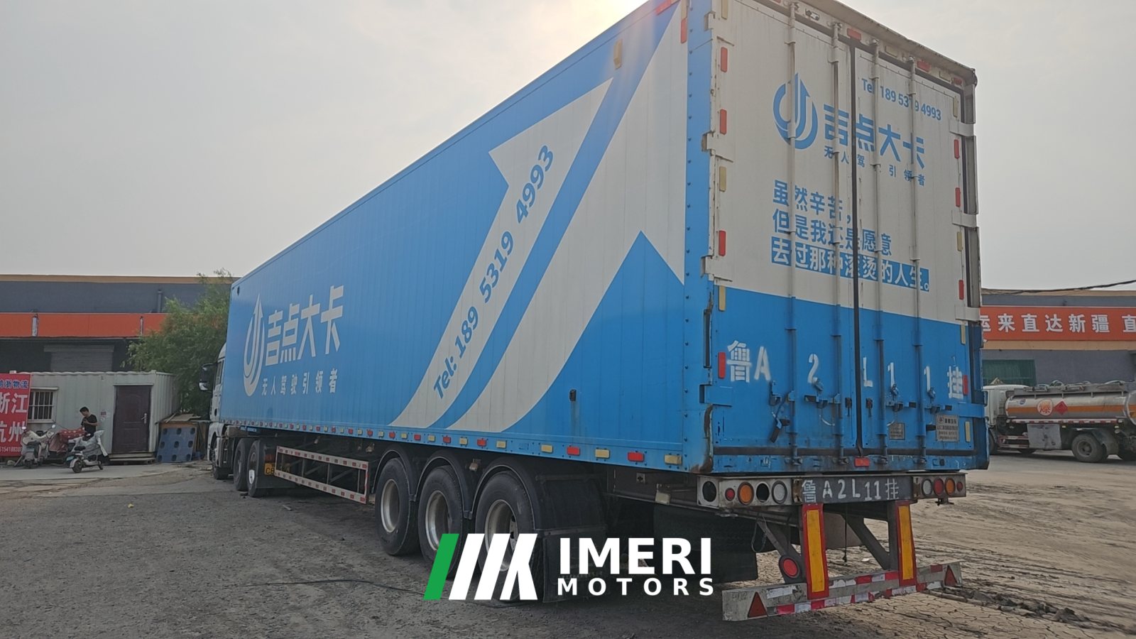 2020 13.95 m x2.55 m 3 box body semi-trailer
