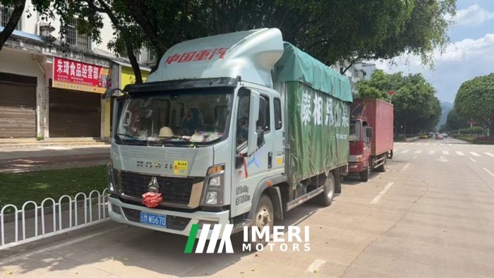 2025 SINOTRUK HOWO Light Duty Truck Commander 170 hp 4X2 3.85 m