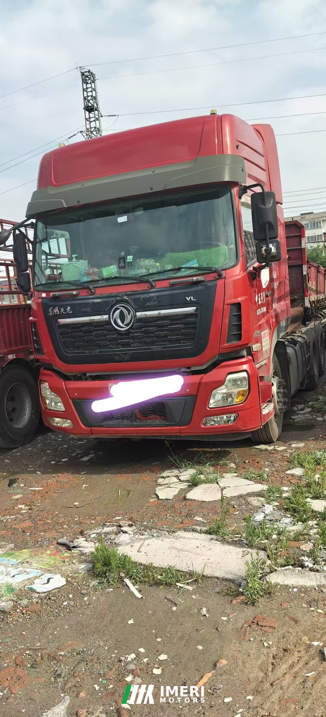 Dongfeng Tianlong 450 hp 4X2 - грузовик из Китая
