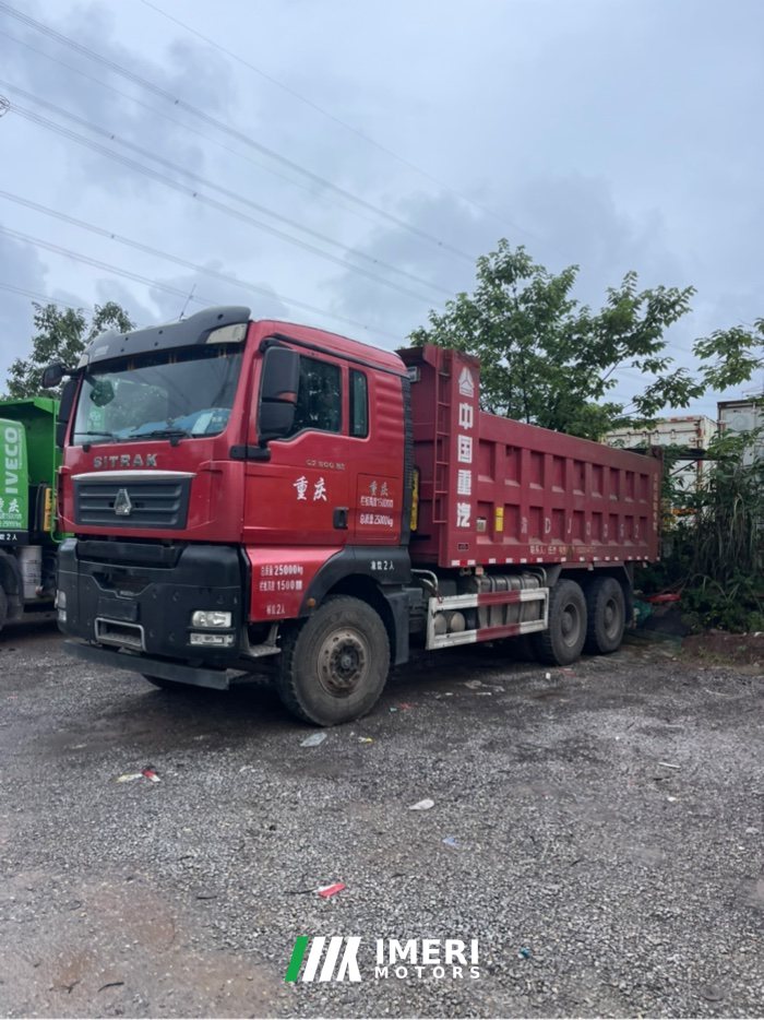 2021 Sinotruk Sitrak G7 500 hp 8X4 6.5 m