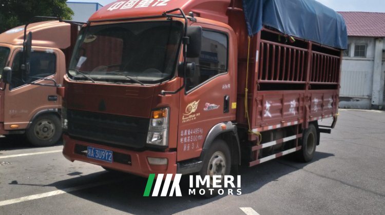 2020 SINOTRUK HOWO Light Duty Truck Hanjiang 116 hp 4X2 4.2 m