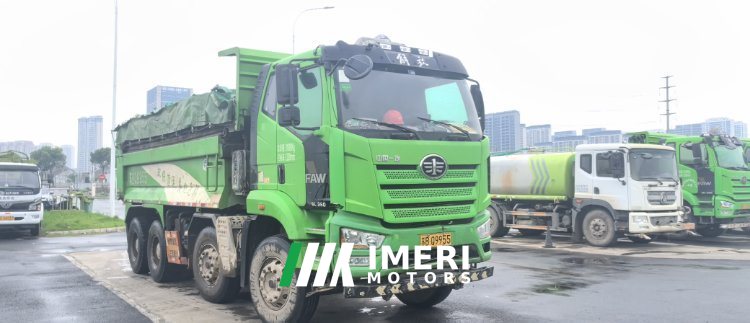 2022 FAW Jiefang J6L 350 hp 8X4 5.6 m