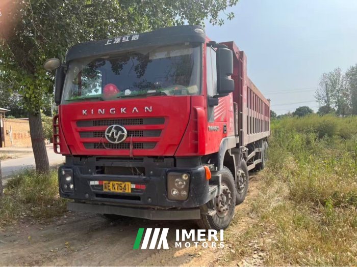 2021 SAIC Hongyan 480 hp 8X4 8.6 m