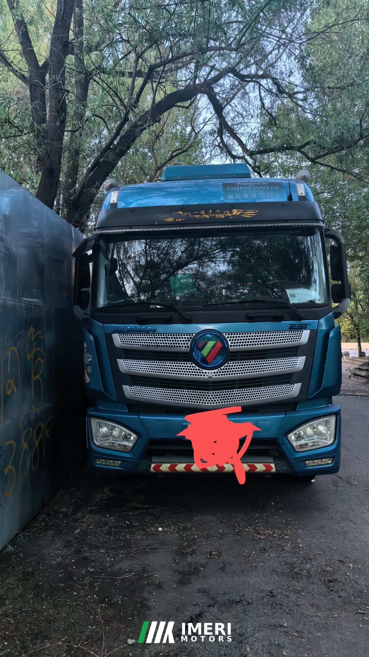 2021 Foton Auman EST 320 hp 4X4 9.53 m
