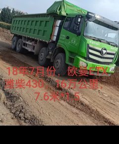 Foton Auman ETX 430 hp 8X4 7.6 m - фото 1