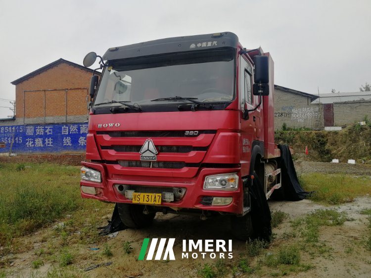 2018 Sinotruk HOWO T6G 380 hp 8X4 7.6 m